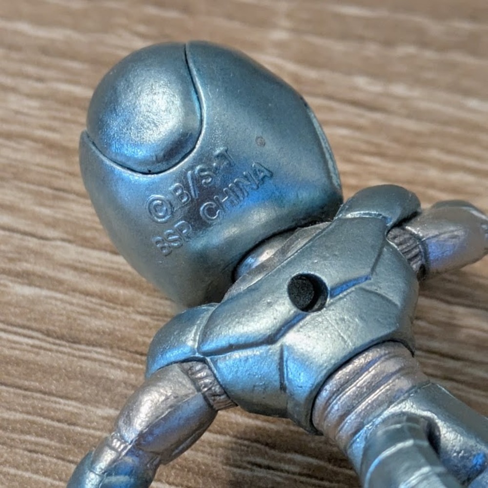 Bandai Dragon Ball Z Metal Cooler Mini Figure Silver Metallic Toy 3" Figure Only - Picture 5 of 5